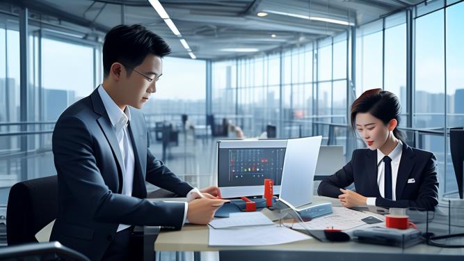 示意图：数据分析办公场景